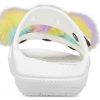 Crocs Classic Fur Sure 2 straps sandals “White” 207405-100