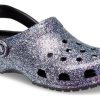 Crocs Classic Glitter Clogs “Silver Multi” 205942-0C4