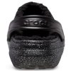Crocs Classic Glitter Lined Clogs “Black Silver” 205842-067