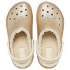 Crocs Classic Glitter Lined Clogs “Gold” 504271