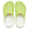 Crocs Classic Glow in the Dark Clogs “Lime Green White” 209101-3UH