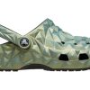 Crocs Classic Iridescent Geometric Clog “Green” 209841-001