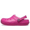 Crocs Classic Lined Clog Sports Unisex Purple Red Sandals 203591-6SV Crocs Classic Lined Clog Sports Unisex Purple Red Sandals 203591-6SV