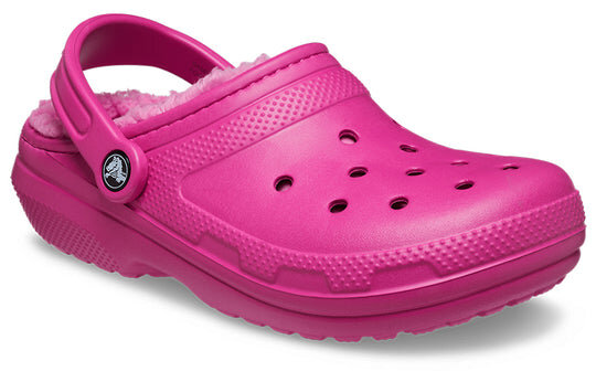 Crocs Classic Lined Clog Sports Unisex Purple Red Sandals 203591-6SV Crocs Classic Lined Clog Sports Unisex Purple Red Sandals 203591-6SV