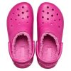 Crocs Classic Lined Clog Sports Unisex Purple Red Sandals 203591-6SV Crocs Classic Lined Clog Sports Unisex Purple Red Sandals 203591-6SV