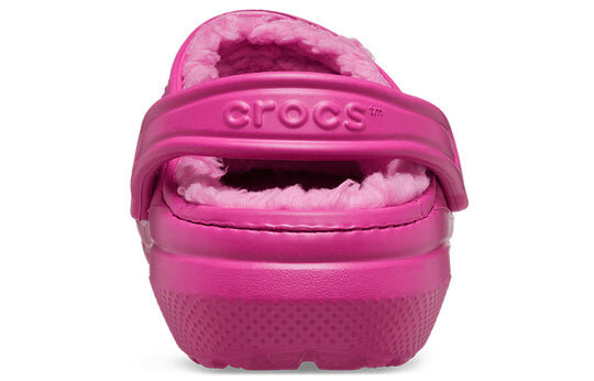 Crocs Classic Lined Clog Sports Unisex Purple Red Sandals 203591-6SV Crocs Classic Lined Clog Sports Unisex Purple Red Sandals 203591-6SV