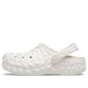 Crocs Classic Lined Geometric Clogs “White” 210069-100