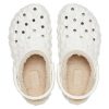 Crocs Classic Lined Geometric Clogs “White” 210069-100
