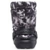 Crocs Classic Lined Neo Puff Tie Dye Boots “Black White” 207328-001