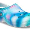 Crocs Classic Lined Solarized Clogs “White Blue Aqua” 207560-4SU