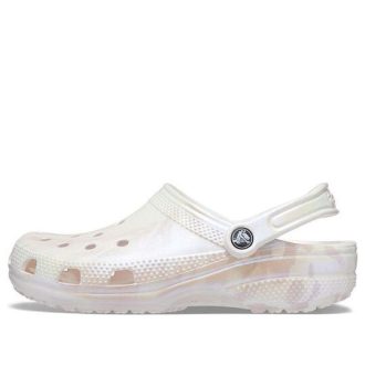Crocs Classic Marble Clogs “White Pink” 207363-6PS