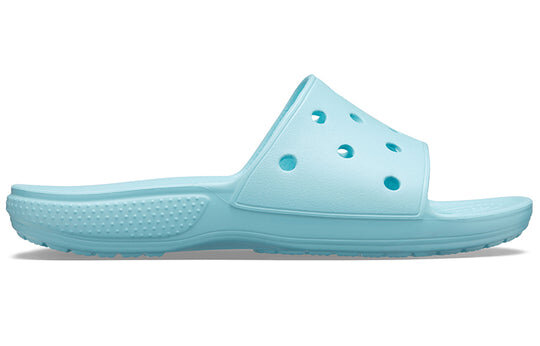 Crocs Classic Non-Slip Wear-Resistant Sports Slippers Unisex Blue 206121-4O9 Crocs Classic Non-Slip Wear-Resistant Sports Slippers Unisex Blue 206121-4O9