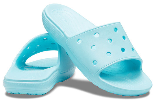 Crocs Classic Non-Slip Wear-Resistant Sports Slippers Unisex Blue 206121-4O9 Crocs Classic Non-Slip Wear-Resistant Sports Slippers Unisex Blue 206121-4O9