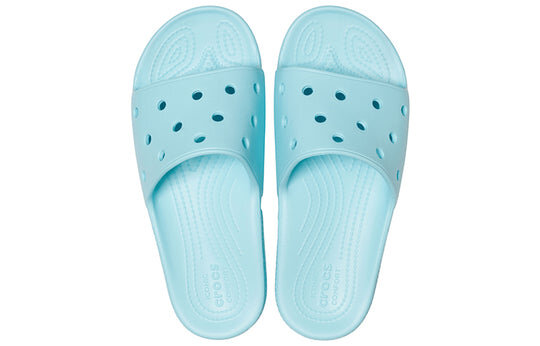 Crocs Classic Non-Slip Wear-Resistant Sports Slippers Unisex Blue 206121-4O9 Crocs Classic Non-Slip Wear-Resistant Sports Slippers Unisex Blue 206121-4O9