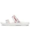 Crocs Classic Non-Slip Wear-Resistant Sports Slippers Unisex White 207350-94S Crocs Classic Non-Slip Wear-Resistant Sports Slippers Unisex White 207350-94S