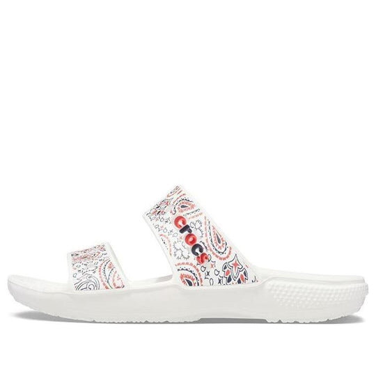 Crocs Classic Non-Slip Wear-Resistant Sports Slippers Unisex White 207350-94S Crocs Classic Non-Slip Wear-Resistant Sports Slippers Unisex White 207350-94S