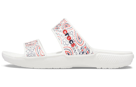 Crocs Classic Non-Slip Wear-Resistant Sports Slippers Unisex White 207350-94S Crocs Classic Non-Slip Wear-Resistant Sports Slippers Unisex White 207350-94S