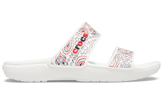 Crocs Classic Non-Slip Wear-Resistant Sports Slippers Unisex White 207350-94S Crocs Classic Non-Slip Wear-Resistant Sports Slippers Unisex White 207350-94S