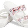 Crocs Classic Non-Slip Wear-Resistant Sports Slippers Unisex White 207350-94S Crocs Classic Non-Slip Wear-Resistant Sports Slippers Unisex White 207350-94S
