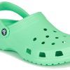 Crocs Classic Outdoor Flat Heel Sports Slippers Green 10001-3U3