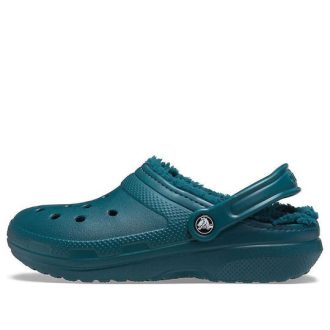 Crocs Classic Shoes Unisex Green Slippers 203591-375