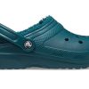 Crocs Classic Shoes Unisex Green Slippers 203591-375