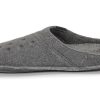 Crocs Classic Slipper Casual Thicken Stay Warm Shoe Unisex Gray 203600-00Q