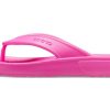 Crocs Classic Soft Sole Cozy Flip-Flops Unisex Pink 206119-6QQ