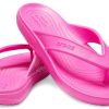 Crocs Classic Soft Sole Cozy Flip-Flops Unisex Pink 206119-6QQ