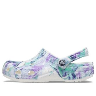 Crocs Classic Sports Slippers Unisex Blue Purple 206868-94S