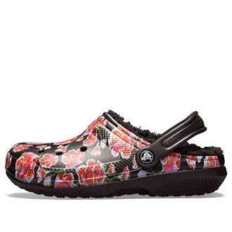 Crocs Classic Stay Warm Cozy Sports Unisex Black Red Sandals “Black Red” 205324-643