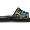Crocs Classic Tie-Dye Graphic Slide “Black” 206520-988