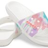 Crocs Classic Tie Dye Pattern Slippers Multi-Color 206520-6SN