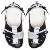 Crocs Classic Zip Tie Buckle Clogs “Black White” 208127-066