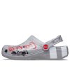 Crocs Coca Cola x Crocs Crossover Light X Outdoor Flat Heel Casual Sports Unisex Gray Sandals 207220-030