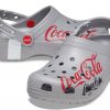 Crocs Coca Cola x Crocs Crossover Light X Outdoor Flat Heel Casual Sports Unisex Gray Sandals 207220-030