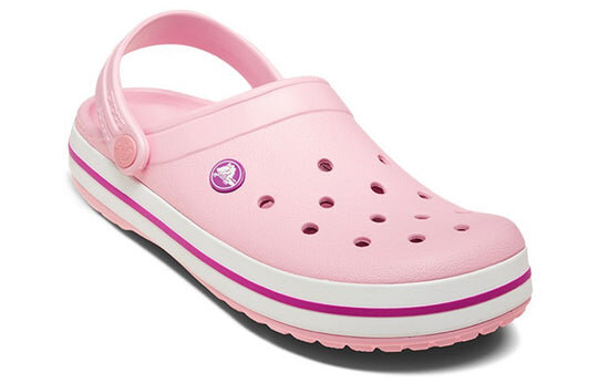 Crocs Crocband Beach Sandals Unisex Pink Purple 11016-6MB Crocs Crocband Beach Sandals Unisex Pink Purple 11016-6MB