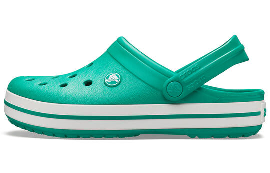 Crocs Crocband Lightweight Wear-Resistant Unisex Green Sandals 11016-3TL Crocs Crocband Lightweight Wear-Resistant Unisex Green Sandals 11016-3TL
