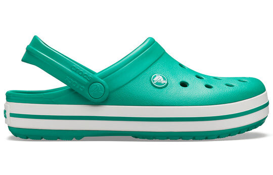 Crocs Crocband Lightweight Wear-Resistant Unisex Green Sandals 11016-3TL Crocs Crocband Lightweight Wear-Resistant Unisex Green Sandals 11016-3TL
