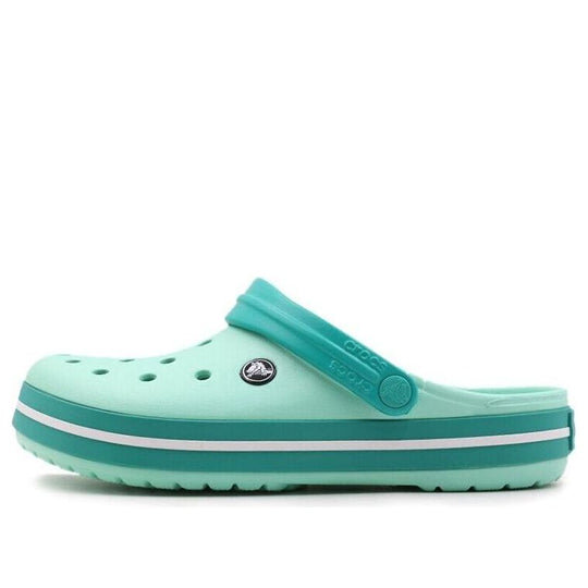 Crocs Crocband Lightweight Wear-Resistant Unisex Mint Green Sandals 11016-3R6 Crocs Crocband Lightweight Wear-Resistant Unisex Mint Green Sandals 11016-3R6