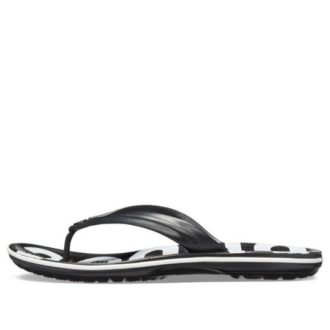 Crocs Crocband Printed Flip Flip-Flops Black White 205943-066