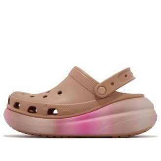 Crocs Crush Color Dip Clogs “Tan Pink” 208986-2CD