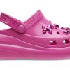 Crocs Crush High Shine Clogs “Electric Pink” 209285-6QQ