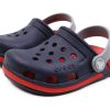 Crocs Electro 3 Outdoor Beach Sports Big Boys Blue Red Sandals “Blue Red” 204991-4BA