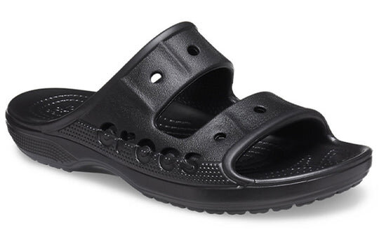 Crocs Fashion Casual Unisex Black Slippers 207627-001 Crocs Fashion Casual Unisex Black Slippers 207627-001