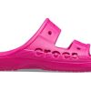 Crocs Fashion Casual Unisex Pink Slippers 207627-6X0 Crocs Fashion Casual Unisex Pink Slippers 207627-6X0