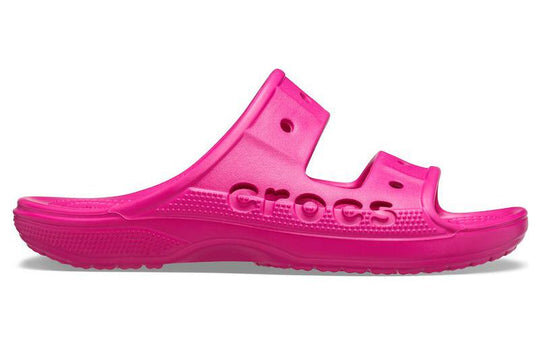 Crocs Fashion Casual Unisex Pink Slippers 207627-6X0 Crocs Fashion Casual Unisex Pink Slippers 207627-6X0