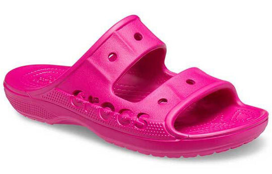 Crocs Fashion Casual Unisex Pink Slippers 207627-6X0 Crocs Fashion Casual Unisex Pink Slippers 207627-6X0