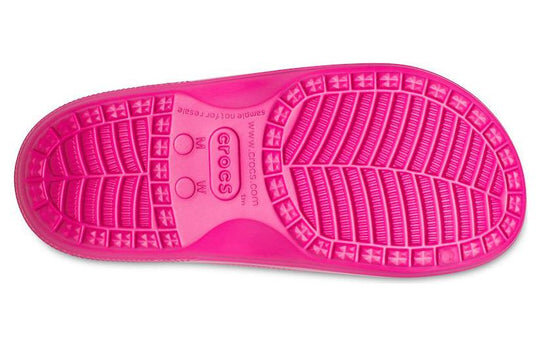 Crocs Fashion Casual Unisex Pink Slippers 207627-6X0 Crocs Fashion Casual Unisex Pink Slippers 207627-6X0