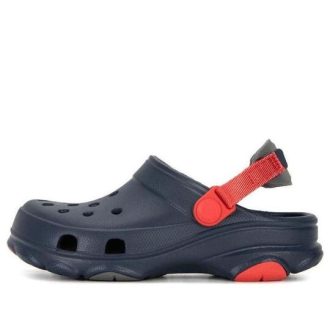 Crocs (GS) All-Terrain Clogs “Navy Red” 207458-410